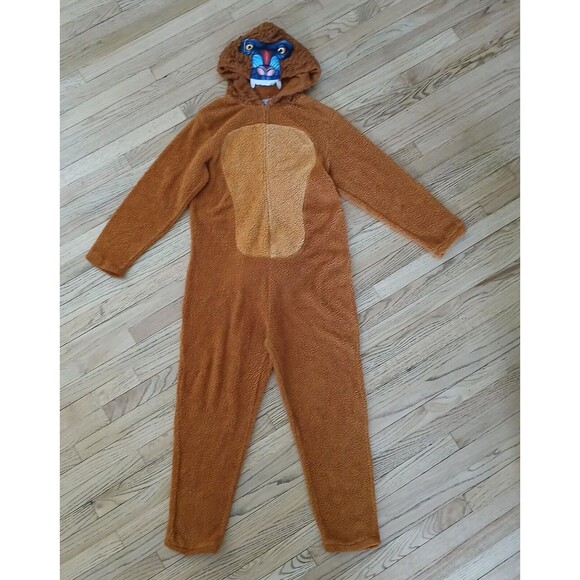 Monkey Costumes Pajamas One Piece XL Halloween Briefly Stated Going Bananas - Picture 1 of 6